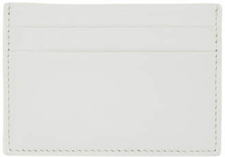 Common Projects Woman By Woman by White Saffiano Multi Card Holder