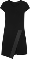 Thumbnail for your product : Karl Lagerfeld Paris Nadya satin-trimmed stretch-jersey dress