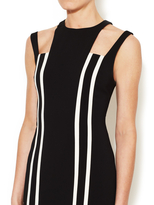 Thumbnail for your product : Jay Godfrey Rogers Colorblocked Cut-Out Sheath Dress