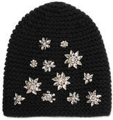 Thumbnail for your product : Jennifer Behr Crystal-embellished Alpaca Beanie - Black