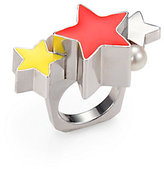 Thumbnail for your product : Delfina Delettrez Infinity Supernova Pearl & Sterling Silver Ring