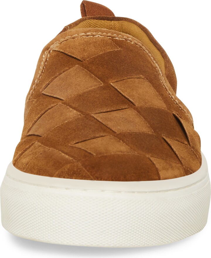 suede steve madden slip ons