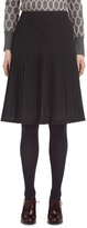 Thumbnail for your product : Brooks Brothers Wool Gauze Pleated Skirt