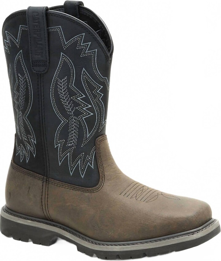 Men's Colorado Frontier Steel Toe Boot - Medium In Charcoal Grey