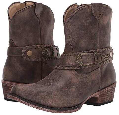 vintage leather cowboy boots