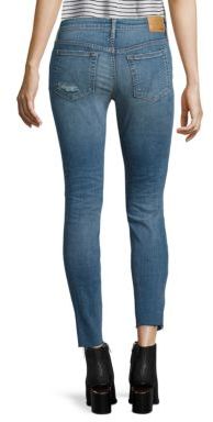 Joe's Jeans Icon Distressed Skinny Ankle Cropped Jeans