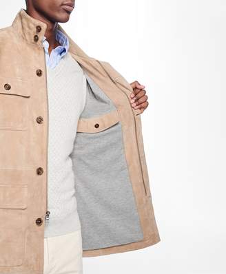Brooks Brothers Suede Field Jacket