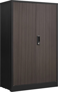 Ceballos Metal Storage Cabinet With Locking Doors And Adjustable Shelf, Folding Filing Storage Cabinet , Folding Storage Locker Cabinet For Home Office,School,