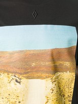 Thumbnail for your product : Marcelo Burlon County of Milan ostrich photograph print T-shirt