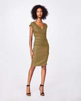 Thumbnail for your product : Nicole Miller Beckett Cotton Metal Dress