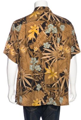 Brioni Floral Print Shirt