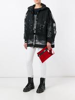 Thumbnail for your product : Sacai tribal lace parka jacket - women - Cotton/Polyester - 2