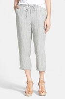 Thumbnail for your product : Caslon Slub Linen Crop Pants