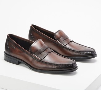 kenneth cole men's mix leather apron toe loafers