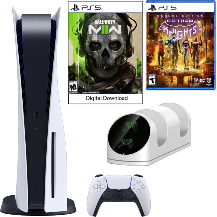 Playstation PS5 Cod: Modern Warfare Ii Console with Gotham Knights and ...