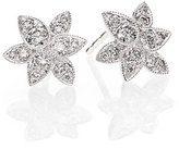 Thumbnail for your product : Kwiat Sunburst Diamond & 18K White Gold Petal Stud Earrings