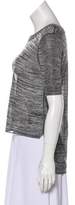 Thumbnail for your product : Alexander Wang Patterned Short Sleeve Top