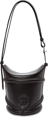 Alexander McQueen The Curve Small Leather Shoulder Bag