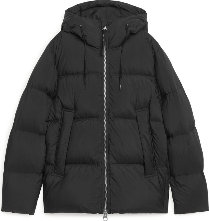 Arket black puffer Clearance