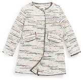 Thumbnail for your product : Milly Minis 'Confetti' Tweed Coat (Toddler Girls, Little Girls & Big Girls)