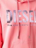 Thumbnail for your product : Diesel Logo Print Sweater Dress