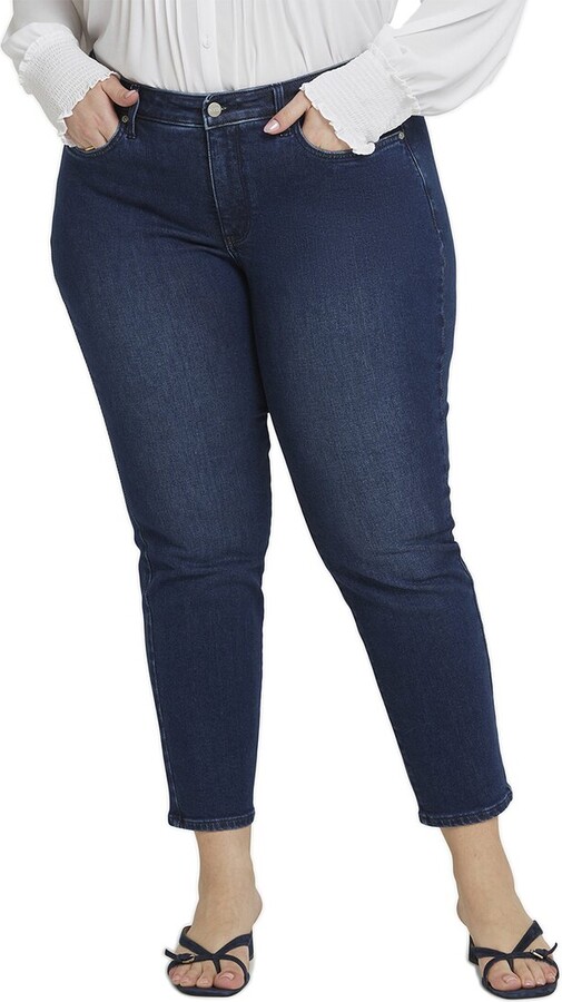 Plus Sheri Marvelous Ankle Crop Jean