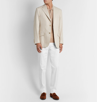 Richard James Slim-Fit Cotton-Twill Suit Trousers