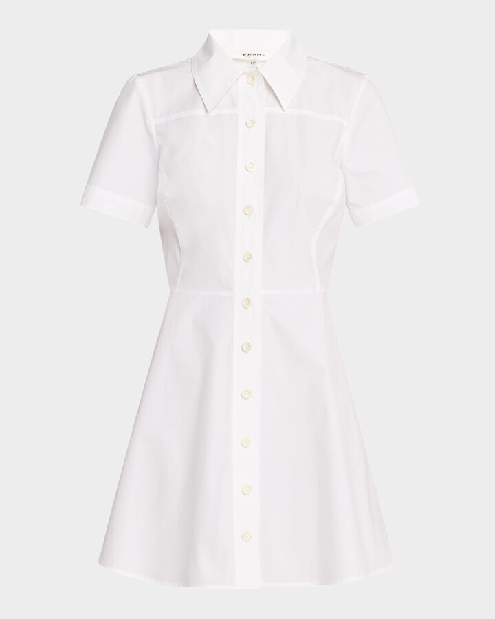 Frame The Flare Mini Dress