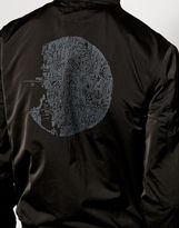 Thumbnail for your product : A. J. Morgan Selected Daniel Van Der Noon Sport Lux Bomber With Back Print