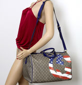Thumbnail for your product : Gucci NEW Authentic Large Boston Travel Bag Duffle,American Flag. Limited,308264