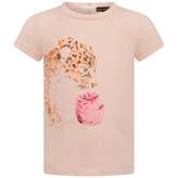 Thumbnail for your product : Roberto Cavalli Roberto CavalliBaby Girls Pink Leopard Print Top