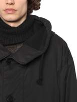 Thumbnail for your product : Ann Demeulemeester Oversized Hooded Cotton Parka