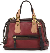 Thumbnail for your product : Oryany Kendall Tonal Leather Satchel Bag, Cabernet Multi