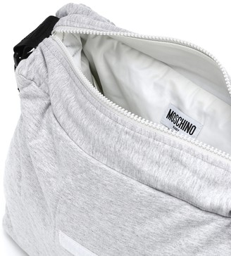 MOSCHINO BAMBINO Cotton-jersey changing bag