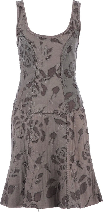 Projet Alabama Floral Stitch Detail Dress