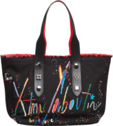 Thumbnail for your product : Christian Louboutin Frangibus Medium Embroidered Logo Tote Bag