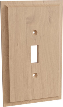 Designs of Distinction® Furniture Findings 2 Gang Single Outlet Wall Plate