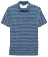Thumbnail for your product : Banana Republic Don't-Sweat-It Stripe Polo