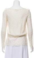 Thumbnail for your product : BA&SH Lace Long Sleeve Top