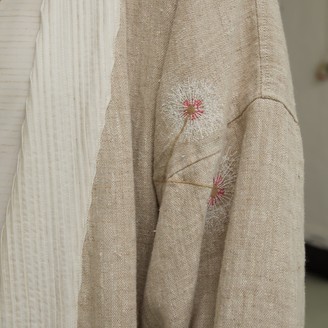 Long Embroidered Kimono