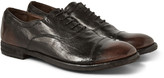 Thumbnail for your product : Officine Creative Archive Burnished-Leather Oxford Shoes