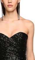 Thumbnail for your product : Saint Laurent Sequined Bustier Top