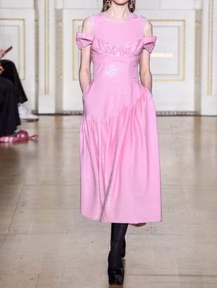 Simone Rocha Sequined Midi Dress