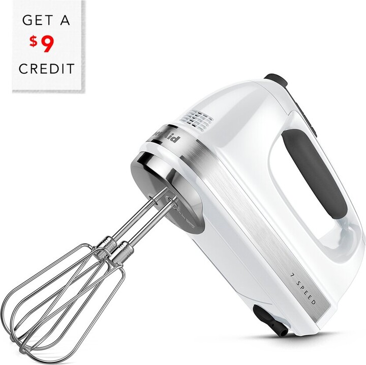KitchenAid 7-Speed Hand Mixer With Turbo Beaters Ii With $9 Credit