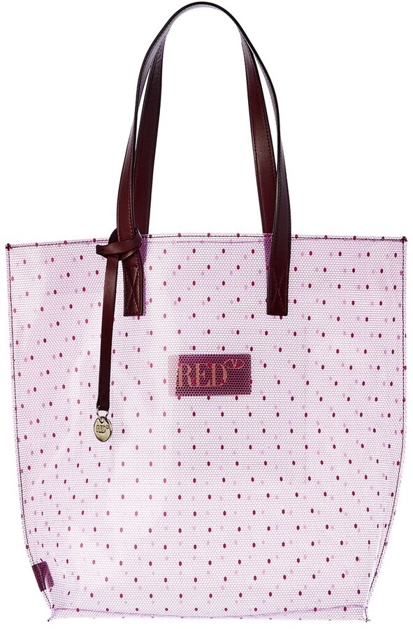 RED Valentino Joy2go Pvc & Leather Tote - ShopStyle