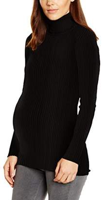 Pietro Brunelli Women's Siena Maternity Long Sleeve Top, (Black 9999), (S)