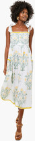 Thumbnail for your product : Juliet Dunn Gold Japanese Print Tie Shoulder Dress