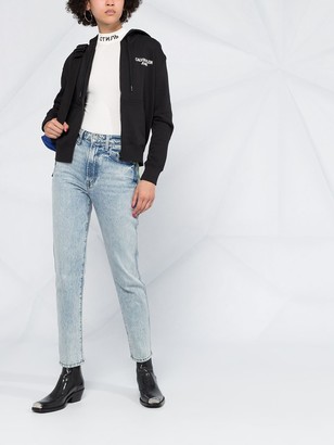 Calvin Klein Jeans Logo-Print Zipped Hoodie