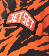 Thumbnail for your product : Jet Set Julia tiger-print puffer ski jacket