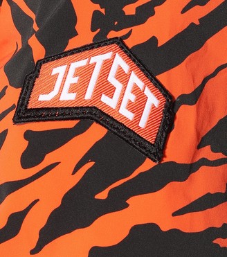 Jet Set Julia tiger-print puffer ski jacket